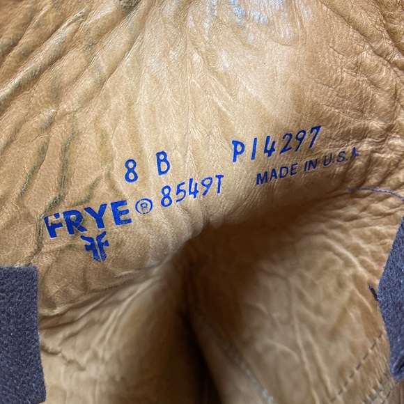 FRYE campus boots size 8 B - Picture 4 of 8